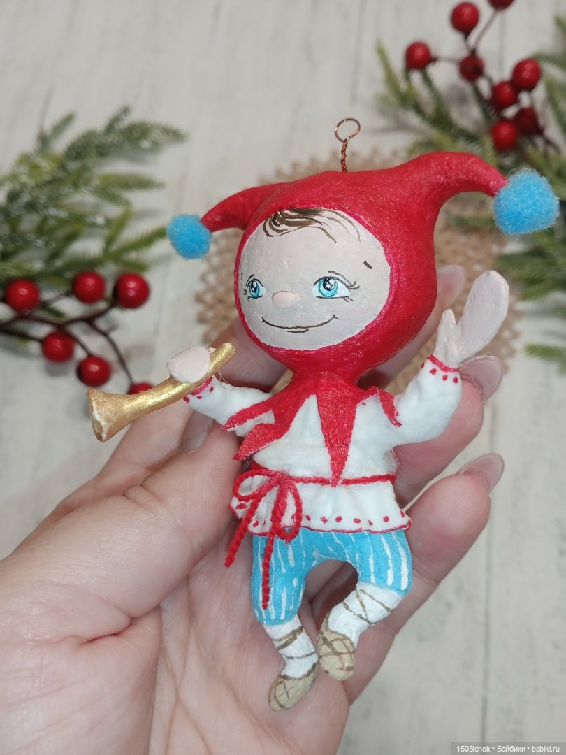 Скоморошка — Лепка авторских игрушек и папье (фото 4)