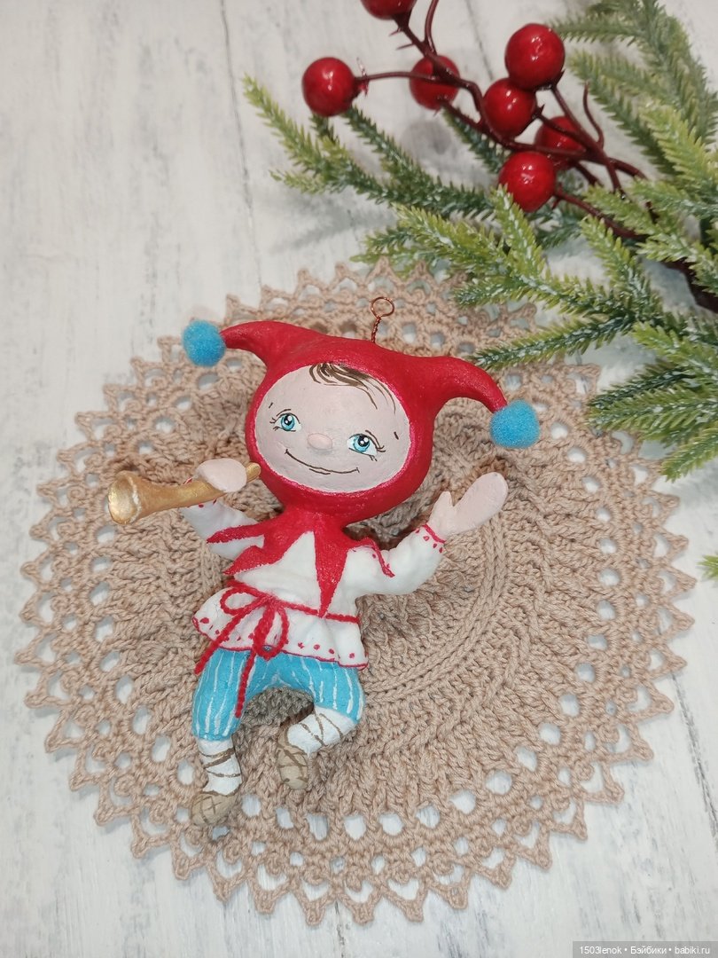 Скоморошка — Лепка авторских игрушек и папье (фото 3)