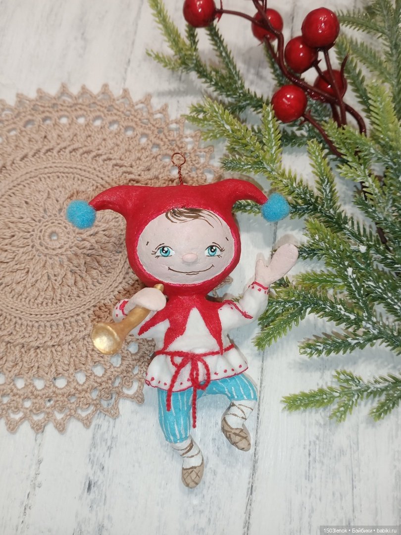 Скоморошка — Лепка авторских игрушек и папье