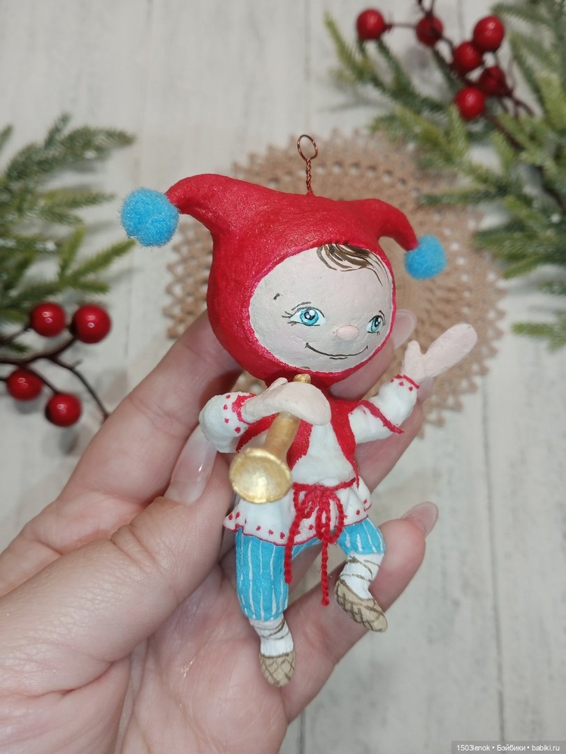 Скоморошка — Лепка авторских игрушек и папье (фото 7)