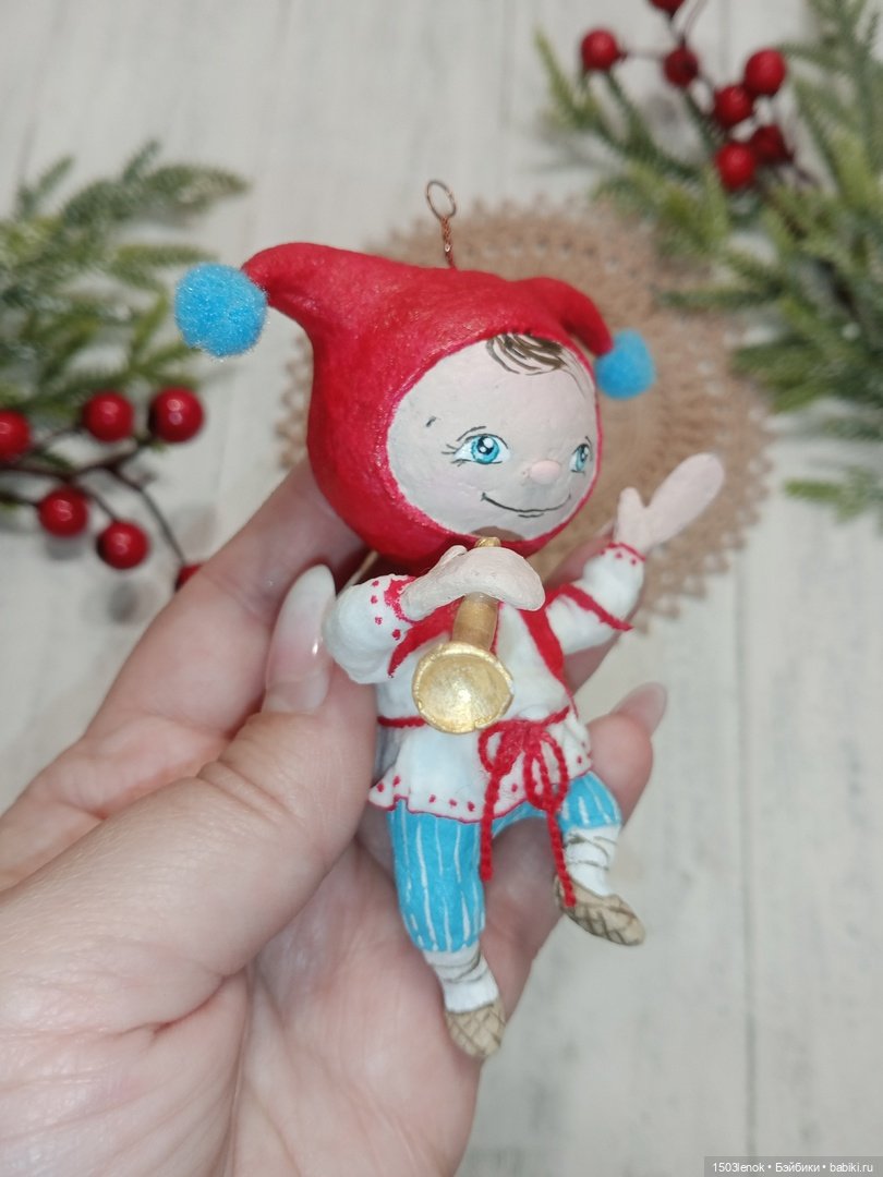 Скоморошка — Лепка авторских игрушек и папье (фото 5)