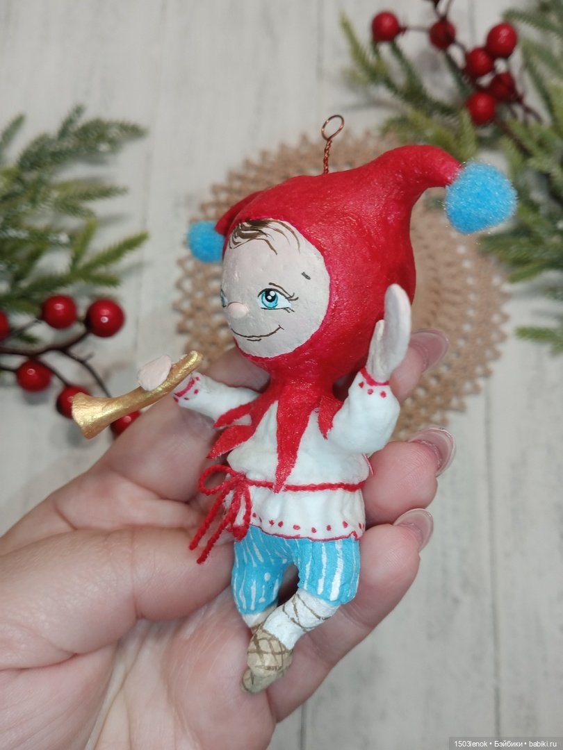 Скоморошка — Лепка авторских игрушек и папье (фото 8)