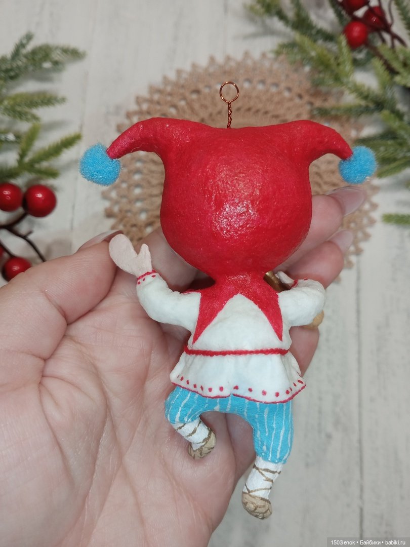 Скоморошка — Лепка авторских игрушек и папье (фото 9)