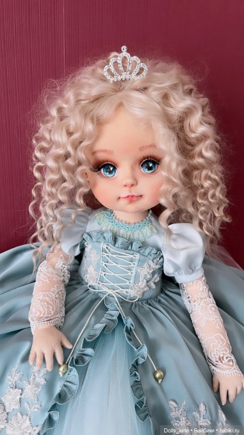 Интерьерная текстильная кукла (фото 3)