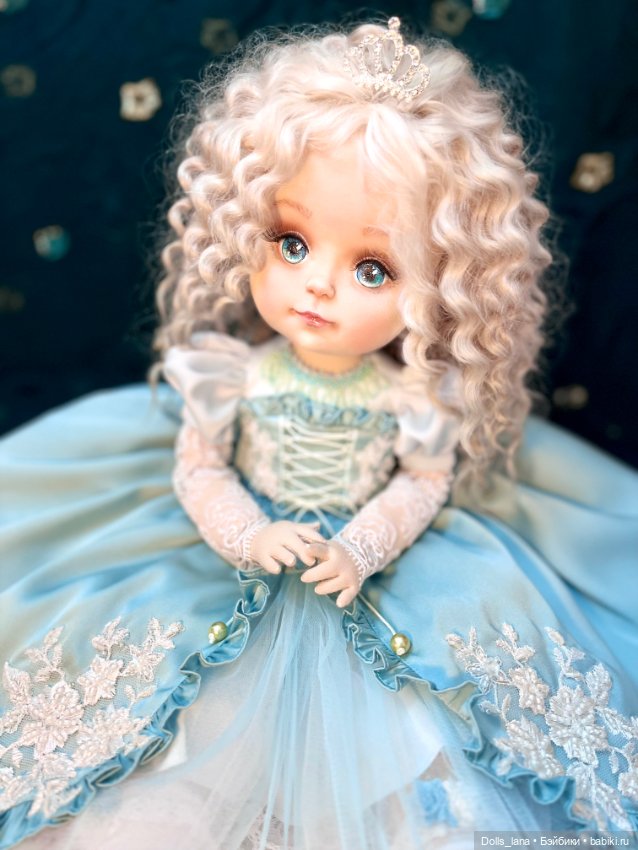 Интерьерная текстильная кукла (фото 4)