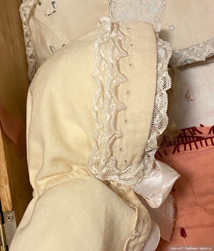 Приданое для антикварной куклы 1860-х. Часть 4 (фото 10)