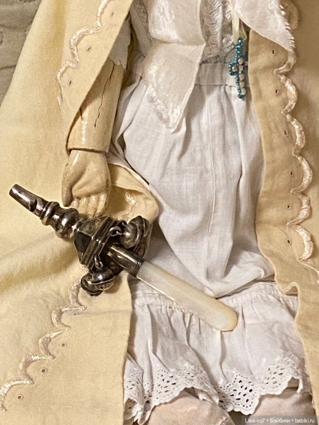 Приданое для антикварной куклы 1860-х. Часть 4