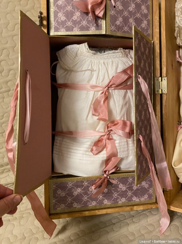 Приданое для антикварной куклы 1860-х. Часть 4 (фото 4)