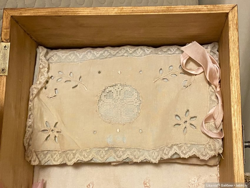 Приданое для антикварной куклы 1860-х. Часть 4