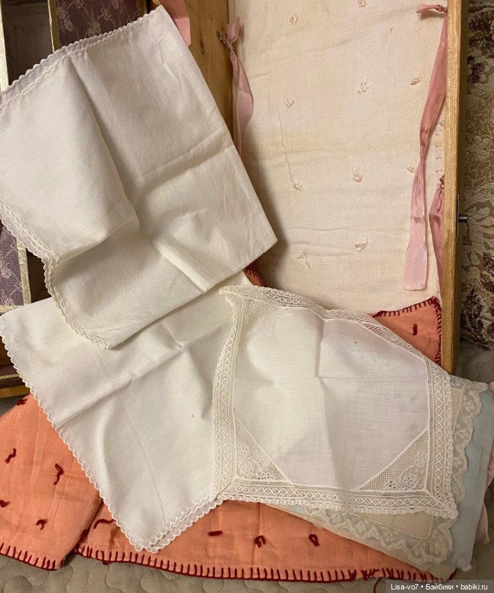 Приданое для антикварной куклы 1860-х. Часть 4