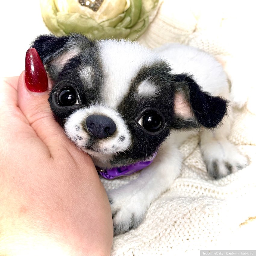 Авторская игрушка Мэтси 🐶 (фото 4)