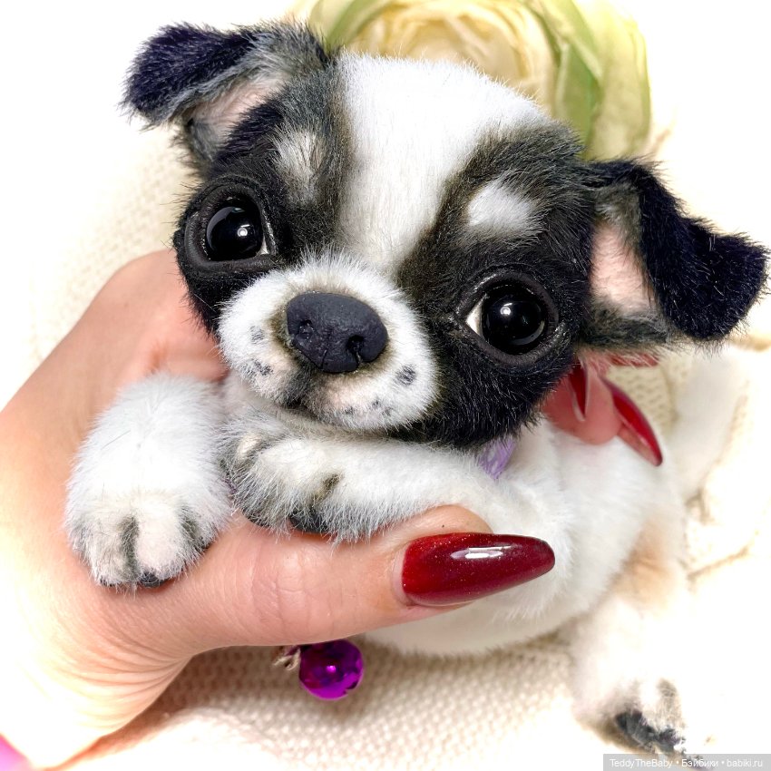 Авторская игрушка Мэтси 🐶 (фото 9)