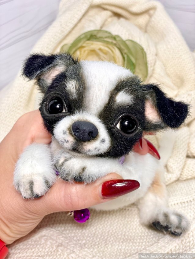 Авторская игрушка Мэтси 🐶 (фото 8)