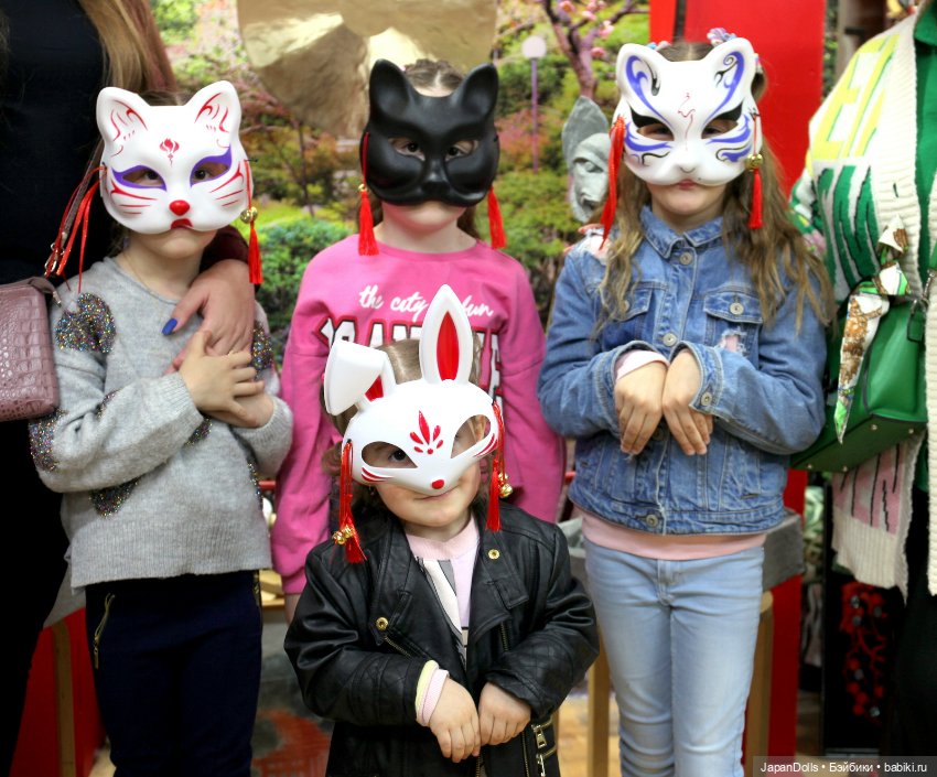 «Котята» на выставке "Япония. Куклы, сказки и легенды" (фото 3)