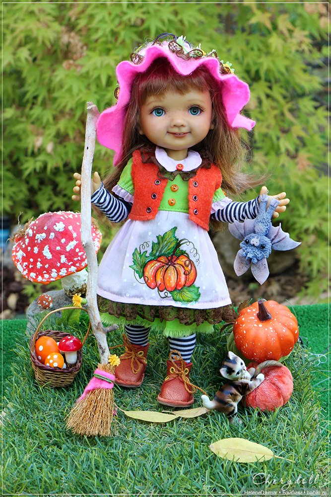 Гламурная ведьмочка — Одежда и обувь для кукол своими руками: фото (фото 10)