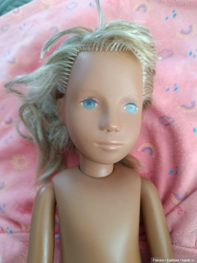 Ура! Новая прекрасная Sasha Doll Gingham 1972-73! Любование и ... частичная перепрошивка