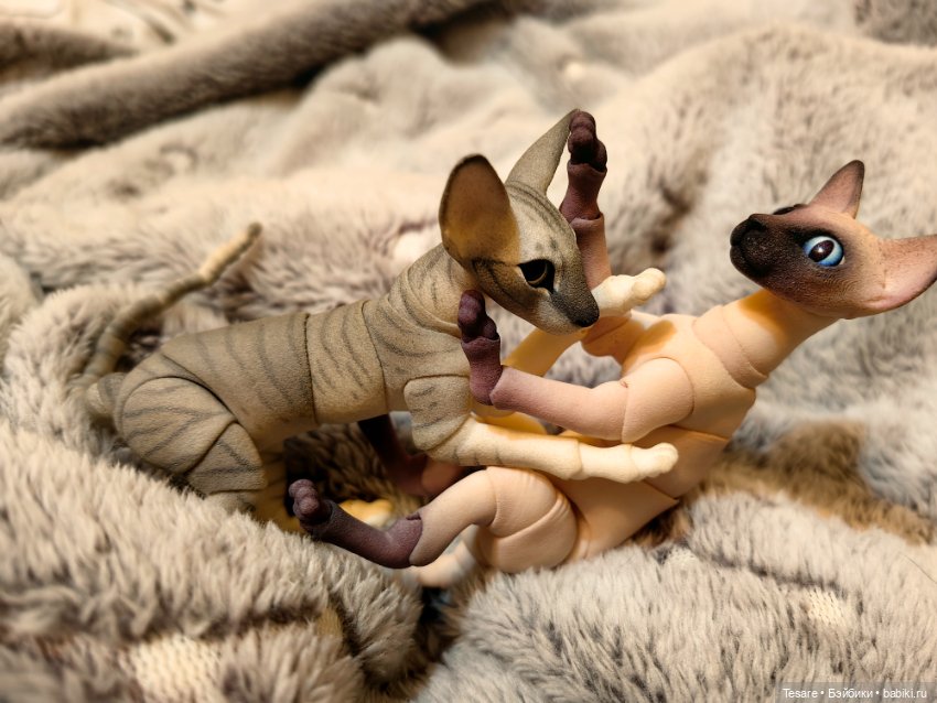 Любовь, кусь и котики — Домашние фото авторских кукол: личные коллекции