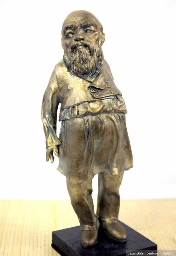 «Дядя Лысый Пимен» на выставке "Куклы с характером. Четвертая высота"