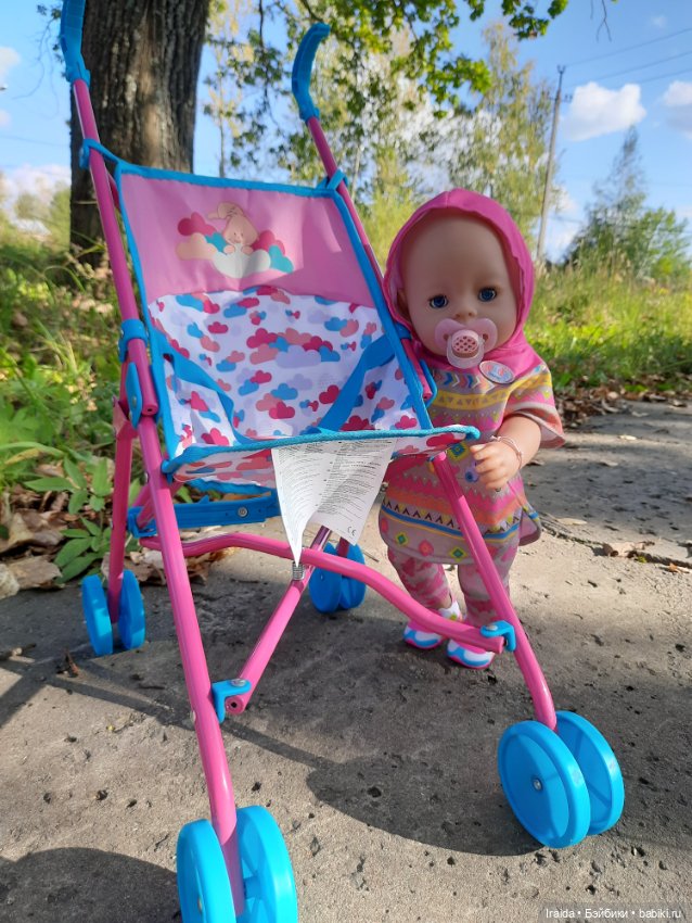 Прогулка с Даринкой. Обновки Baby born🍂 (фото 5)