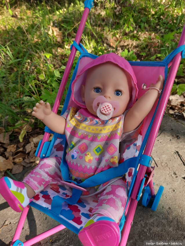 Прогулка с Даринкой. Обновки Baby born🍂 (фото 4)