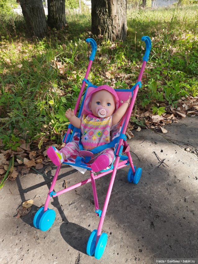 Прогулка с Даринкой. Обновки Baby born🍂 (фото 3)