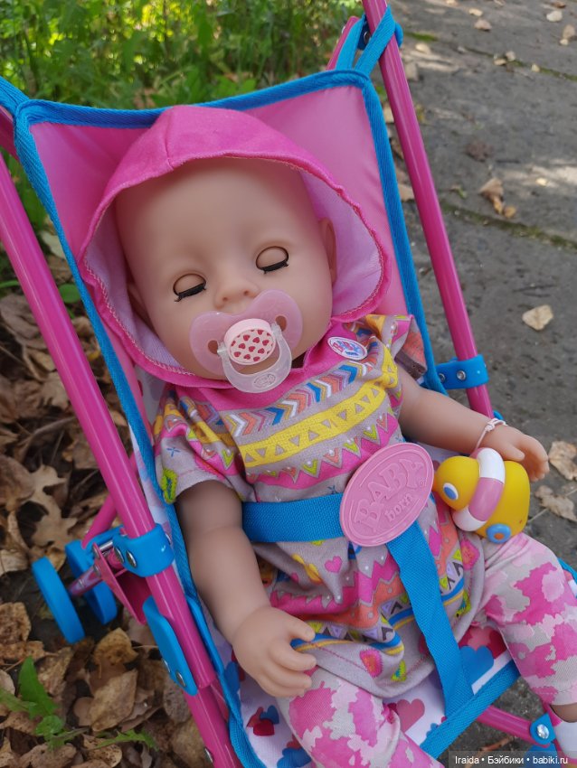 Прогулка с Даринкой. Обновки Baby born🍂