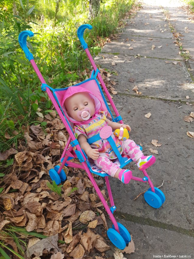 Прогулка с Даринкой. Обновки Baby born🍂 (фото 10)