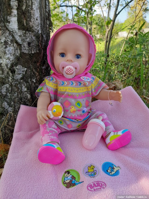 Прогулка с Даринкой. Обновки Baby born🍂 (фото 6)