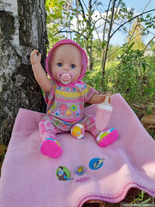 Прогулка с Даринкой. Обновки Baby born🍂 (фото 7)