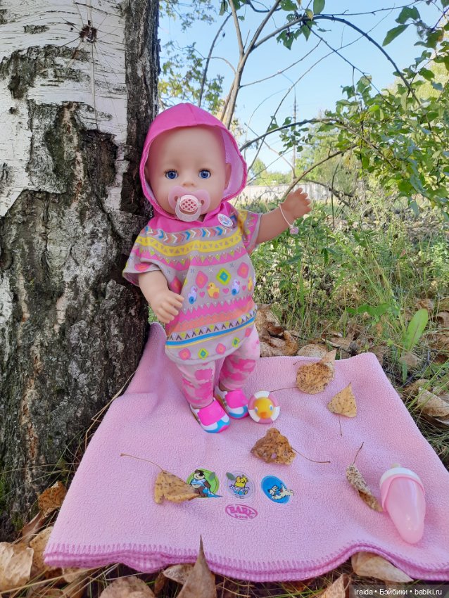 Прогулка с Даринкой. Обновки Baby born🍂 (фото 8)