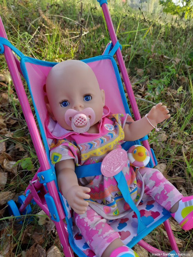 Прогулка с Даринкой. Обновки Baby born🍂 (фото 9)