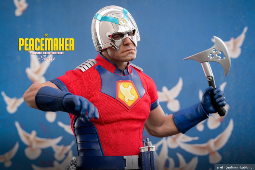 В Гонконге состоялся релиз фигурки Миротворца от Hot Toys по мотивам одноимённого сериала (фото 8)