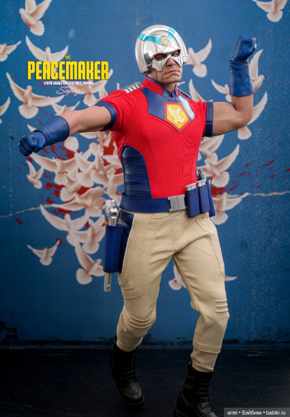 В Гонконге состоялся релиз фигурки Миротворца от Hot Toys по мотивам одноимённого сериала (фото 9)