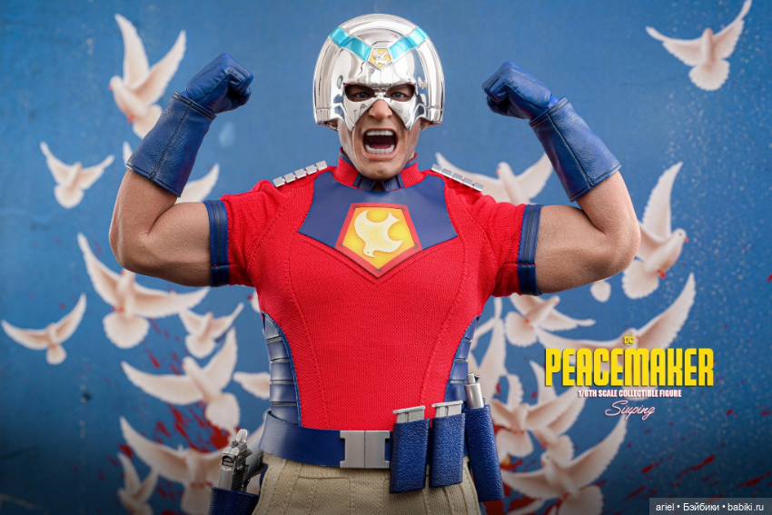 В Гонконге состоялся релиз фигурки Миротворца от Hot Toys по мотивам одноимённого сериала (фото 10)