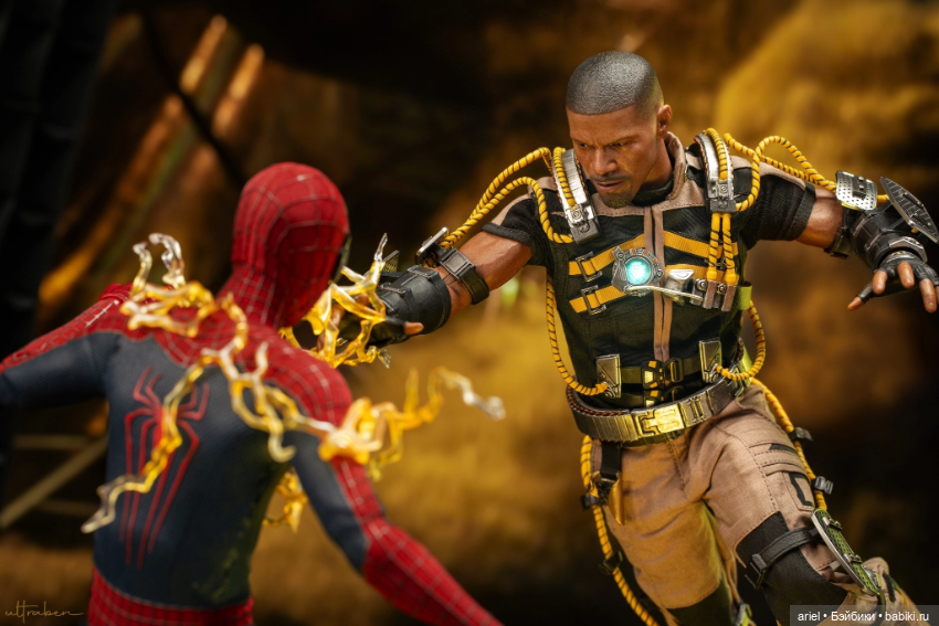 В Гонконге состоялся релиз фигурки Электро от Hot Tоys по мотивам фильма «Человек-паук: Нет пути домой» (фото 2)