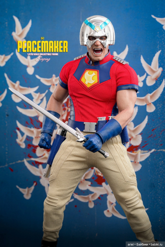 В Гонконге состоялся релиз фигурки Миротворца от Hot Toys по мотивам одноимённого сериала (фото 2)