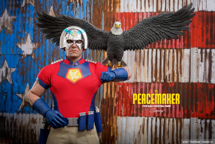 В Гонконге состоялся релиз фигурки Миротворца от Hot Toys по мотивам одноимённого сериала (фото 7)