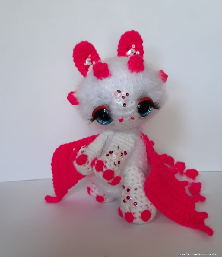 Дракошки-Снежинки — Вязаные игрушки и амигуруми: крючком (фото 2)