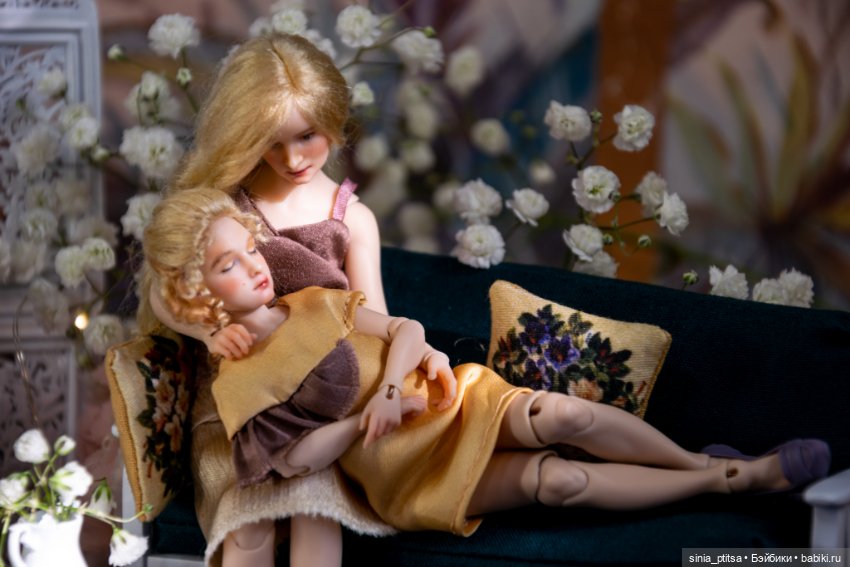 Нежность — Домашние фото авторских кукол: личные коллекции
