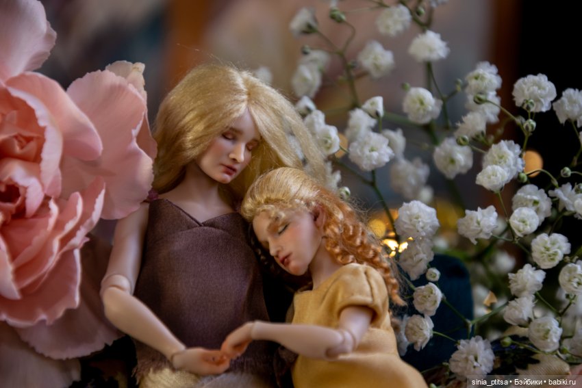 Нежность — Домашние фото авторских кукол: личные коллекции