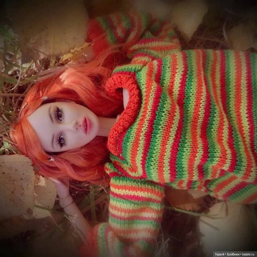 Девочка-осень — ООАК и репейнт игровых кукол: Bratz (фото 2)