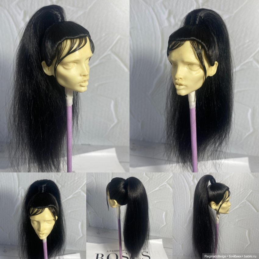 Парик для Pashapasha — Одежда и обувь для кукол BJD (БЖД): 1/3 (фото 7)