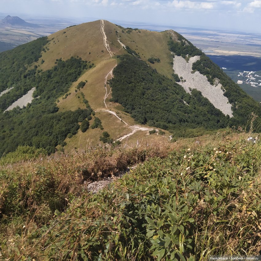 Дорога на Большой Тау. Пятигорье
