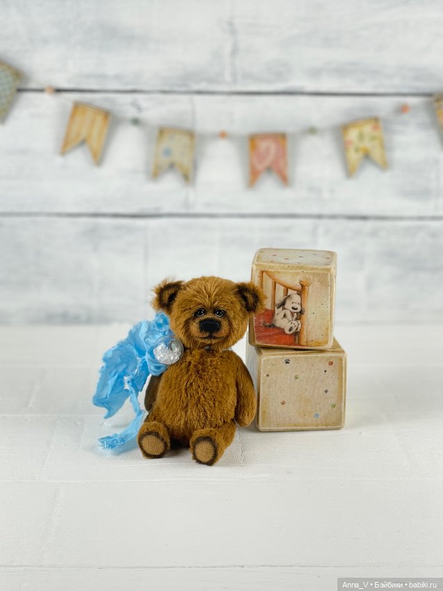 Тедди мишка Смоли — Авторские мишки Тедди и друзья: фото (фото 4)