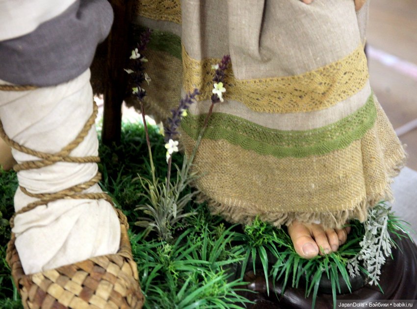 "Лесовик и внучка" на выставке "Куклы с характером. Четвертая высота" (фото 7)