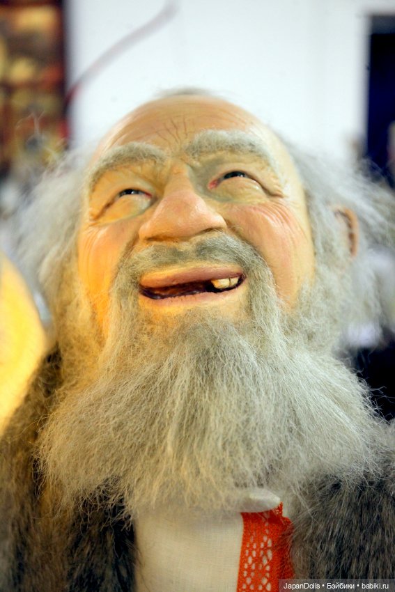 "Лесовик и внучка" на выставке "Куклы с характером. Четвертая высота" (фото 4)