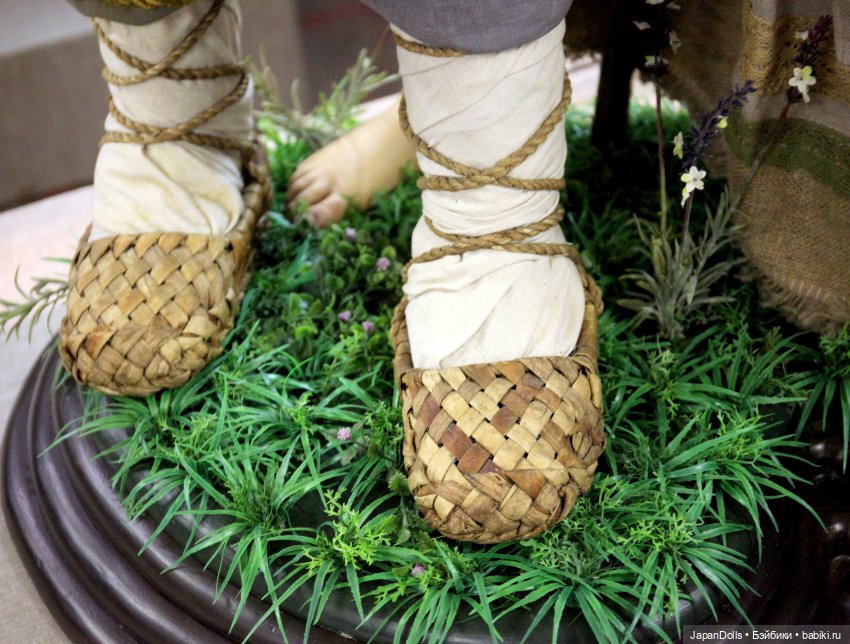 "Лесовик и внучка" на выставке "Куклы с характером. Четвертая высота" (фото 6)