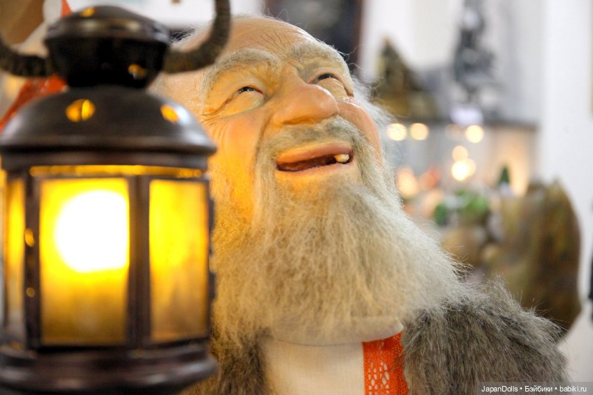 "Лесовик и внучка" на выставке "Куклы с характером. Четвертая высота" (фото 8)