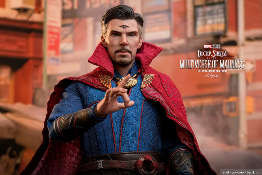 В Гонконге состоялся релиз фигурки Доктора Стрэнджа от Hot Toys по мотивам фильма «Доктор Стрэндж: В мультивселенной безумия» (фото 10)