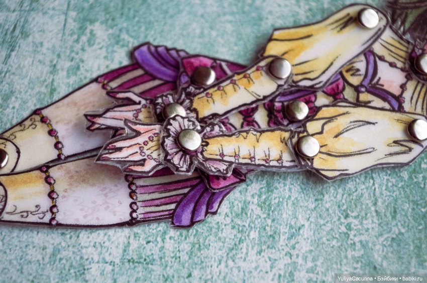 Бумажки — Авторские куклы из дерева (фото 7)